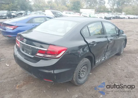 2013 Honda Civic Lx из США, поврежденный, VIN 19XFB2F58DE072905